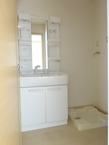 【洗面所】 | クレアール | 広い洗面スペース