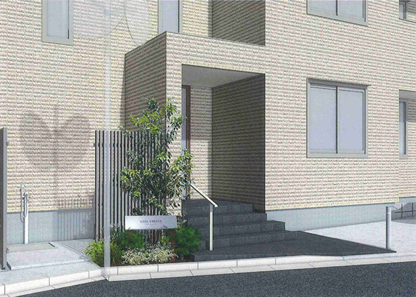 CASA　CRECIAのエントランス