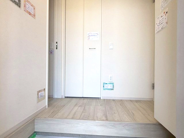 仲介手数料不要　KEIAIスターGRACE熊本市北区龍田弓削1期全2棟【龍田小・龍田中】の玄関