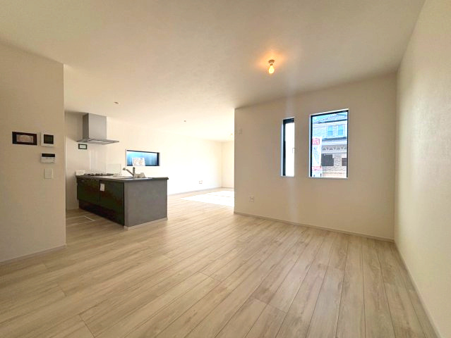 仲介手数料不要　KEIAIスターGRACE熊本市北区龍田弓削1期全2棟【龍田小・龍田中】の居間・リビング