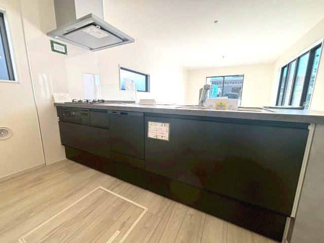 仲介手数料不要　KEIAIスターGRACE熊本市北区龍田弓削1期全2棟【龍田小・龍田中】のキッチン