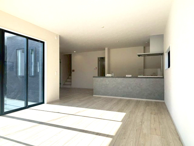 仲介手数料不要　KEIAIスターGRACE熊本市北区龍田弓削1期全2棟【龍田小・龍田中】の居間・リビング