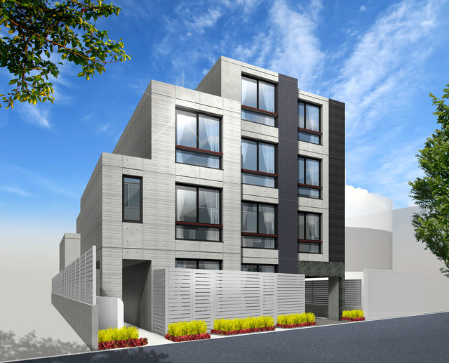 レジデンス市谷仲之町の外観|建物外観を気になさる方へ、見た目の良い物件です