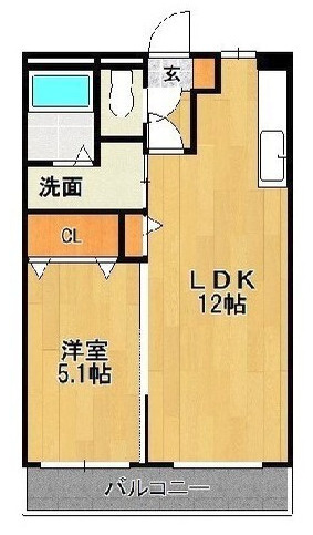 Profit（プロフィット）村田【キャッシュバック対象】の間取り