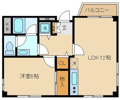 ヒルズ藤の間取り