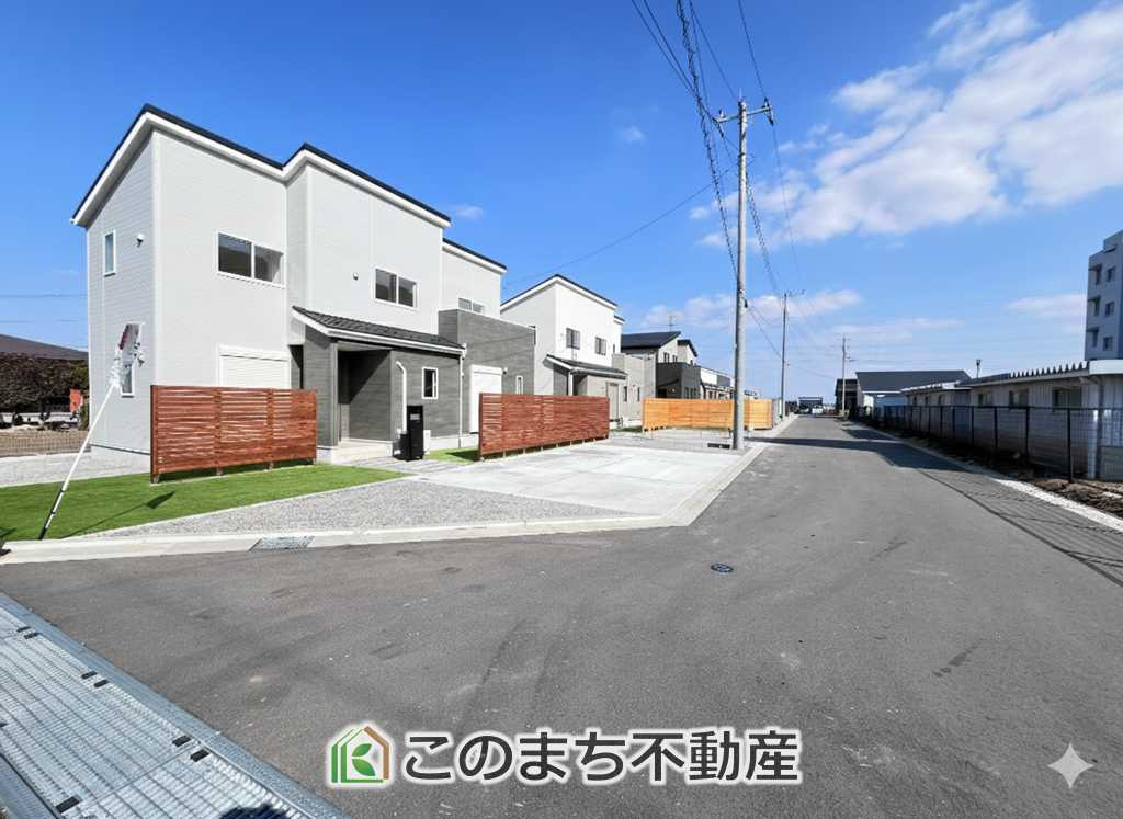 リナージュ那須塩原市下永田5丁目24-1期の前面道路含む現地写真|前面道路含む現地写真