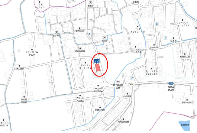 【地図】 | 和歌山市井辺戸建A・B