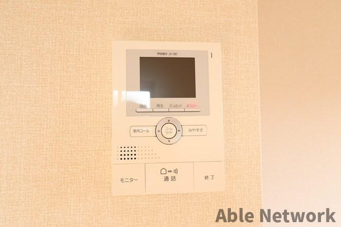 ルミエール（下塙）Bのセキュリティ|安心のカメラ付きインターホン