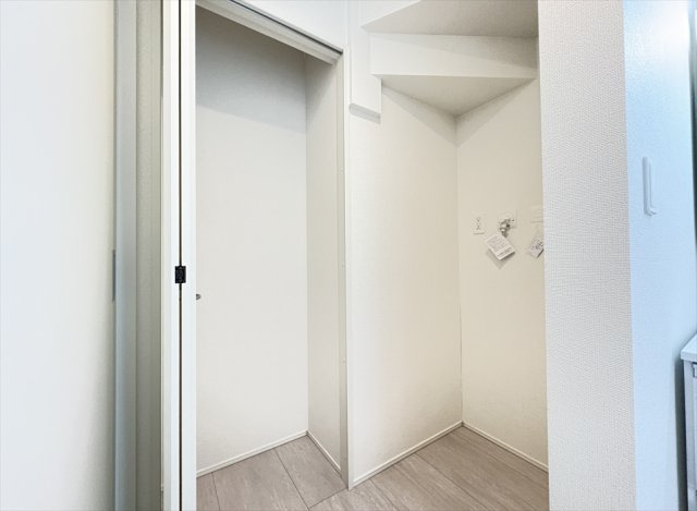 【収納】 | 富士見市水谷東2丁目　新築一戸建住宅　全1棟　(志木本店) | リネン庫