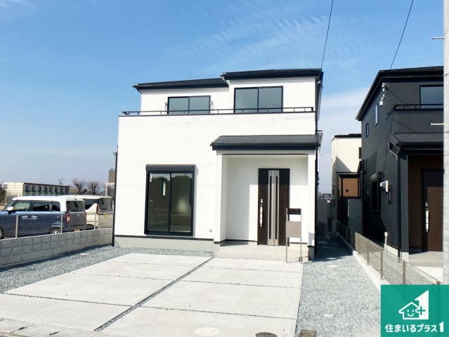 姫路市網干区津市場　新築一戸建ての外観|安心の10年保証！外観を美しく保ち、雨水で汚れを落とします！気になることがありましたら、お気軽にお問い合わせください！