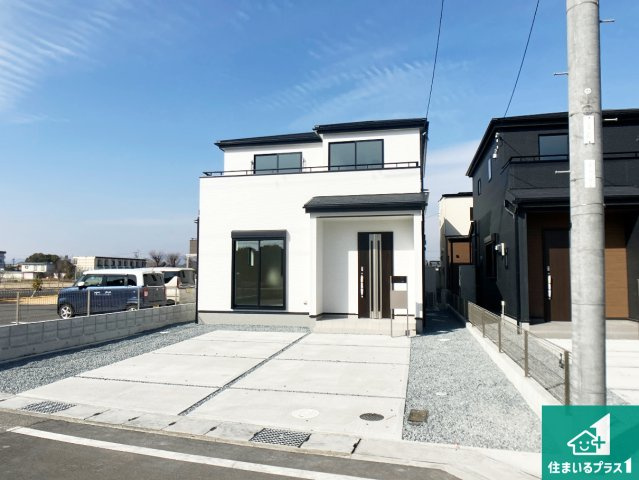 姫路市網干区津市場　新築一戸建ての外観|お客様に長く安心して住んでいだだける事にこだわった家づくり！住んでからのアフターサービスにもしっかりと取り組んでいます！