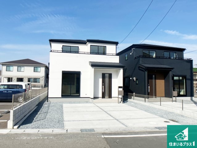 姫路市網干区津市場　新築一戸建ての外観|お客様に長く安心して住んでいだだける事にこだわった家づくり！住んでからのアフターサービスにもしっかりと取り組んでいます！