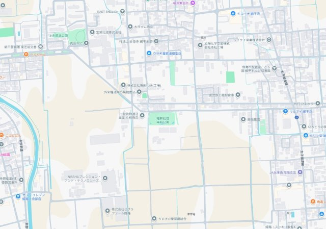 姫路市網干区津市場　新築一戸建ての地図