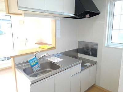 【キッチン】 | サン・カレントＡ | きれいなキッチンです