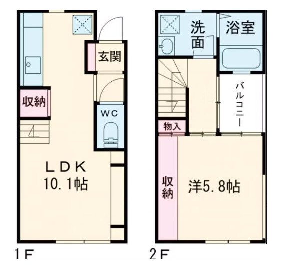 ショコラの間取り