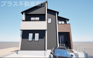 【外観】 | 完成イメージの外観パースです。