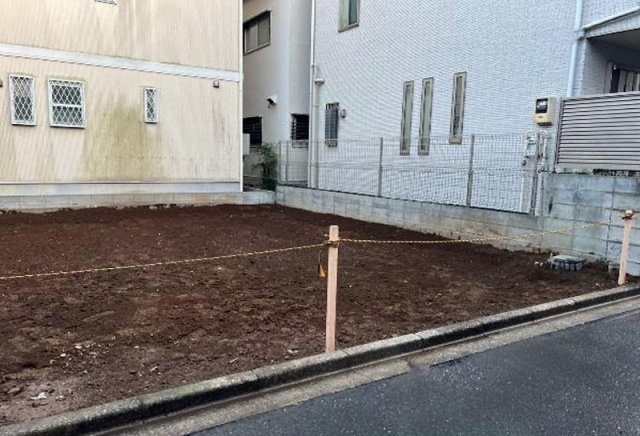 土地/朝霞市三原3丁目　の外観|建築条件無し
整形地