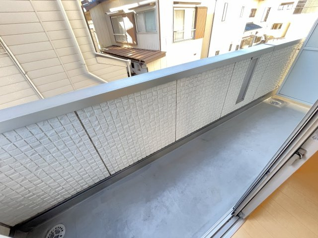 オークヒルズⅡのバルコニー