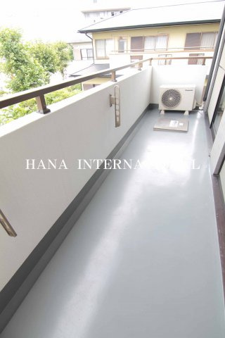 レジデンス雅鷺のバルコニー