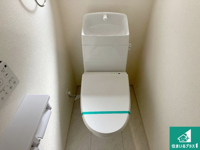 姫路市網干区坂出　第2期　新築一戸建ての外観|周辺は落ち着いた街並みの住宅地！子育てがしやすい住環境です！まだ未完成ですが、現地でしかわからない事もございます。是非一度ご覧ください。