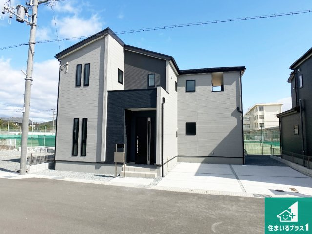 姫路市網干区坂出　第2期　新築一戸建ての外観|安心の10年保証！外観を美しく保ち、雨水で汚れを落とします！気になることがありましたら、お気軽にお問い合わせください！