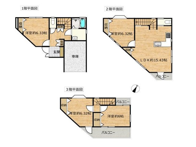 【間取り】 | 新座市北野3丁目　中古一戸建住宅　(丸井志木店) | 南西角地で陽当たり良好。日当たり・明るさを重視されるご家族におすすめです！