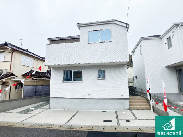 明石市西明石東町　第1期　新築一戸建ての外観|お客様に長く安心して住んでいだだける事にこだわった家づくり！住んでからのアフターサービスにもしっかりと取り組んでいます！