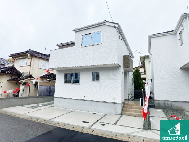 明石市西明石東町　第1期　新築一戸建ての外観|安心の10年保証！外観を美しく保ち、雨水で汚れを落とします！気になることがありましたら、お気軽にお問い合わせください！