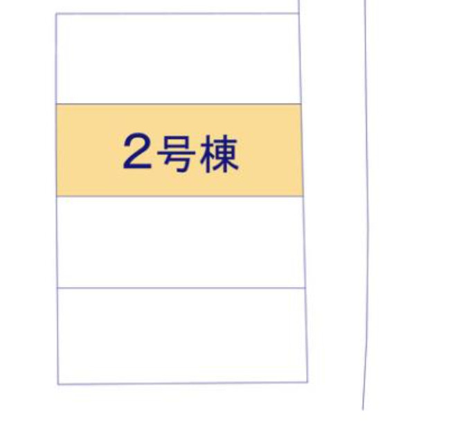 LG南城市佐敷新里〈２号棟〉の区画図