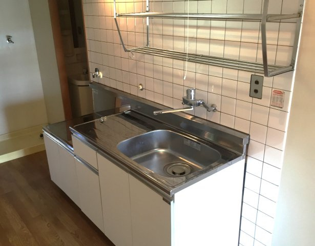 レスポワールⅠのキッチン|きれいなキッチンです