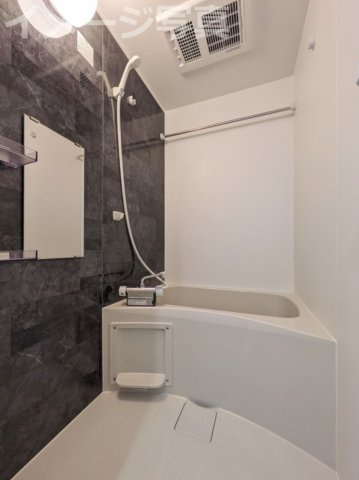 キャッテリー越谷の浴室|日々の疲れを癒すお風呂付です