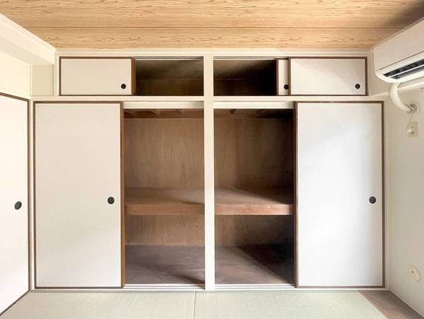 ビレッジハウス大谷6号棟の収納|ビレッジハウスの同一物件・同一タイプの間取りの写真です