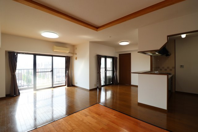 ダイアパレス六ツ門の居間・リビング|使いやすいリビングです