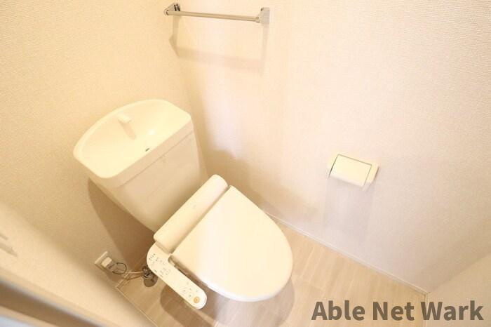 シュロス蒲地Aのトイレ|シンプルで使いやすいトイレです