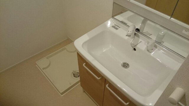 パティオの洗面所|洗面所です