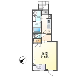 【間取り】 | （仮）スターテラスⅡ下岡本町新築アパート