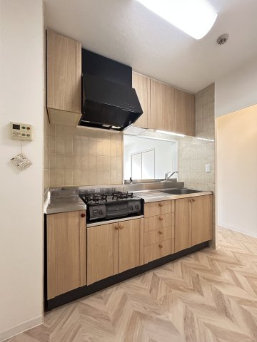 PARK TERRACE 浦和のキッチン|コンパクトなキッチンで掃除もラクラク