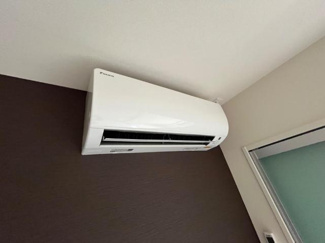 【設備】 | （仮）スターテラスⅡ下岡本町新築アパート | エアコン（イメージ）