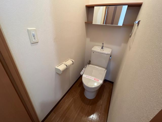 ビューテラス菅沼のトイレ|シャワー付トイレ