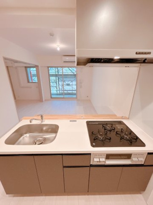 【キッチン】 | TOP COURT都島 | カウンター付きシステムキッチン