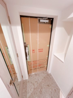 【玄関】 | TOP COURT都島 | 玄関鏡、棚