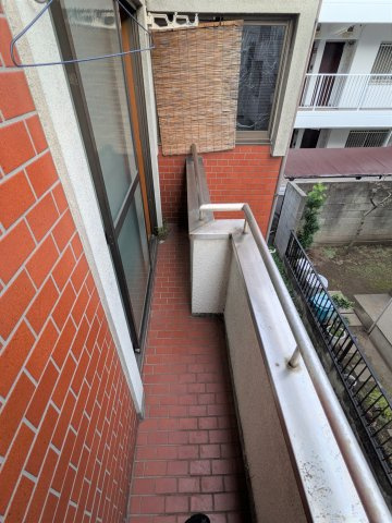 アムール笹塚のバルコニー