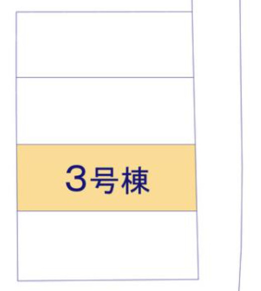 LG南城市佐敷新里〈３号棟〉の区画図