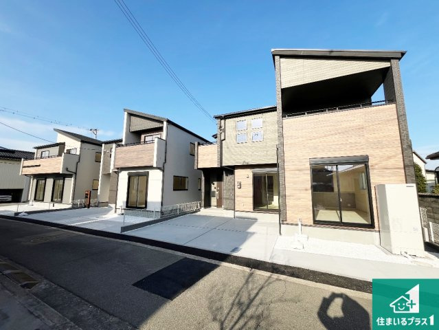 加古川市野口町良野　新築一戸建ての外観|安心の10年保証！外観を美しく保ち、雨水で汚れを落とします！気になることがありましたら、お気軽にお問い合わせください！