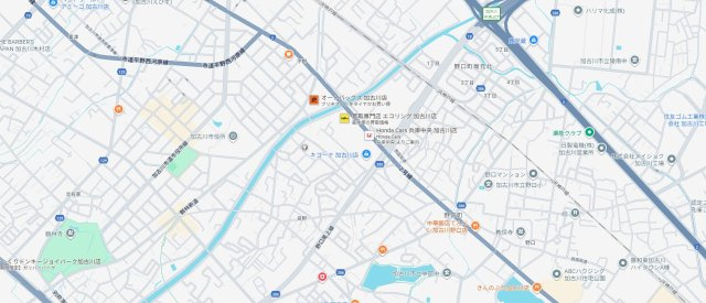 加古川市野口町良野　新築一戸建ての地図