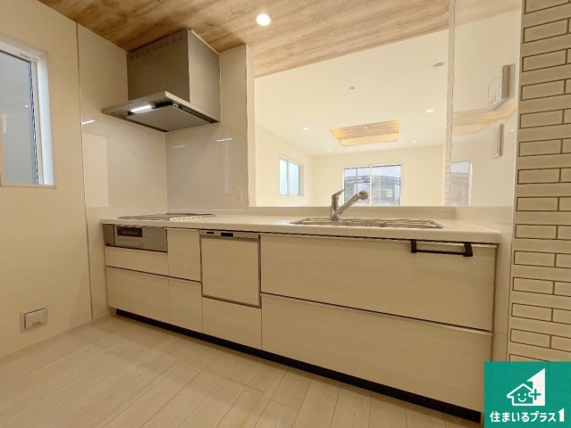 加古川市野口町良野　新築一戸建ての外観|現在建築中！落ち着いた街並みで新生活を始めることが出来そう！周辺の物件も併せてご紹介させて頂きます！