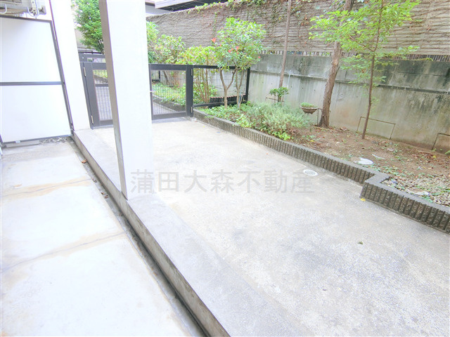 グランベルデ西馬込のバルコニー