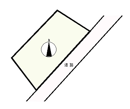S1269G　5丁目売地の土地図