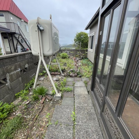 室蘭市みゆき町1丁目2-15戸建の庭