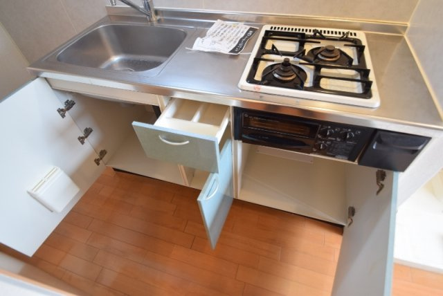 サザンハート東船橋のキッチン|キッチン収納